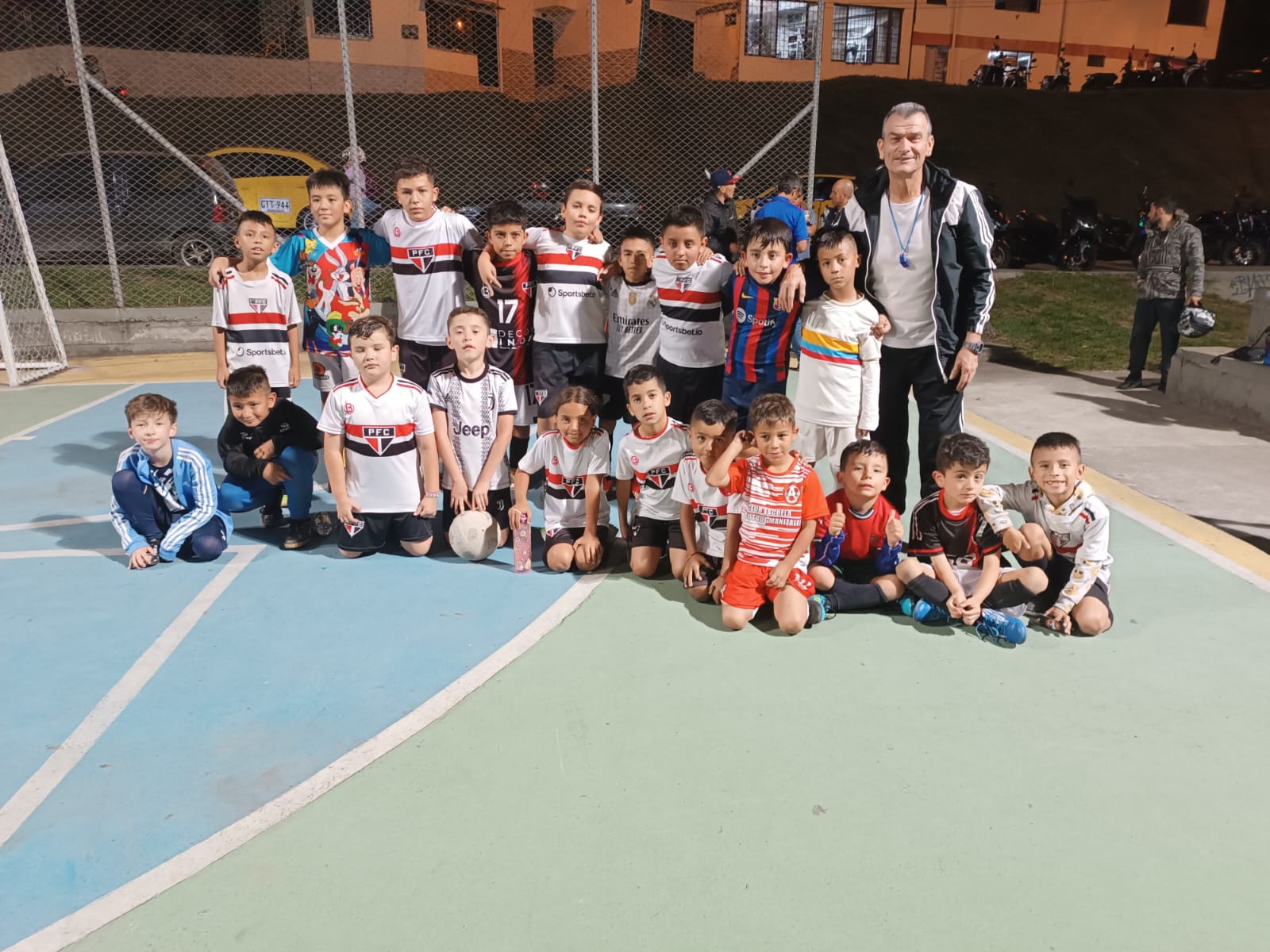 Jugadores concentrados